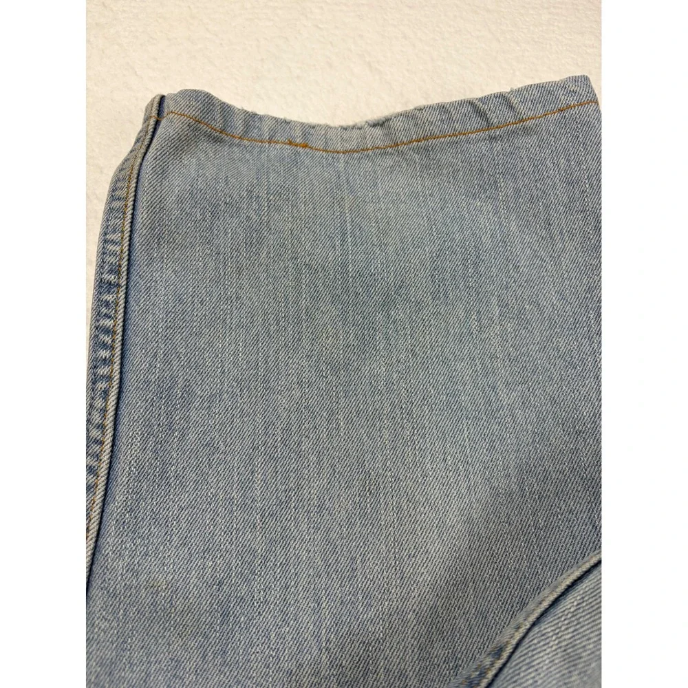 Levis 505 Regular Fit Jeans Mens 36x29 Light Wash Denim Straight Leg 00505-4834